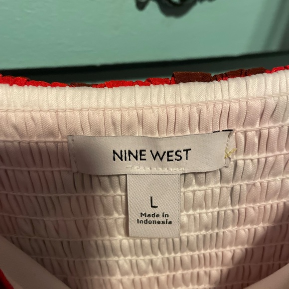 L NWest Red midi Dress - Picture 3 of 7